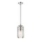 Z-Lite Alverton 1 Light Mini Pendant, Polished Nickel & Clear 3036MP-PN - alternate 8